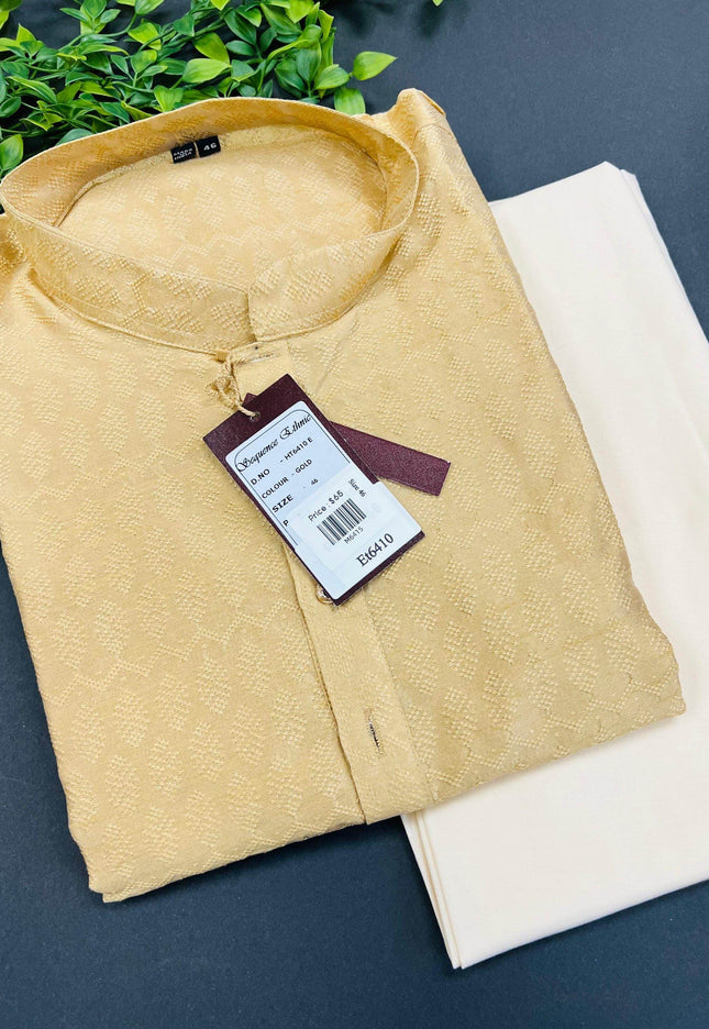 Silk kurta pajaama set - Kurti Connection USA