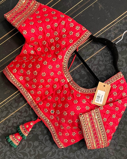 Silk blouses | heavy party wear blouse | saree blouse - Kurti Connection USA