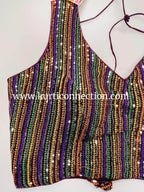 Sequin blouse - Kurti Connection USA
