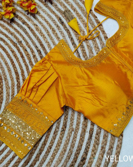 Silk Blouses : Colors available - Kurti Connection USA