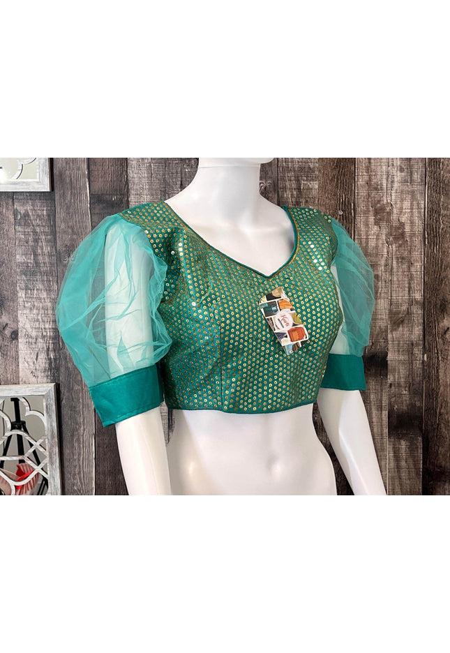 Sequin blouse - Kurti Connection USA