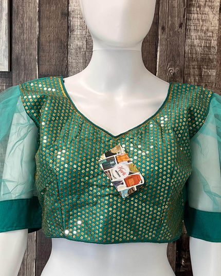 Sequin blouse - Kurti Connection USA