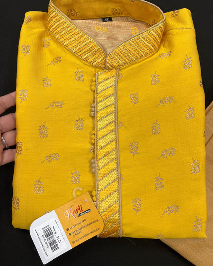 Silk kurta pajaama set - Kurti Connection USA