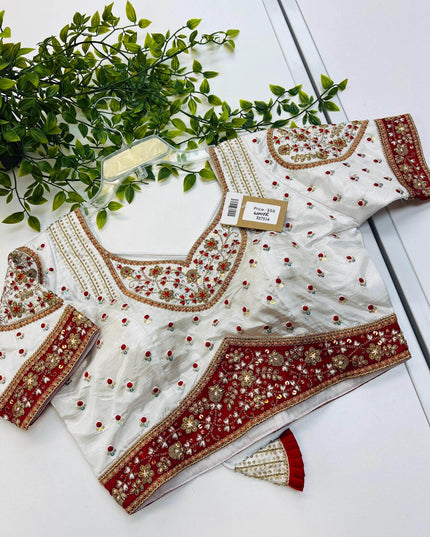Et7514 readymade blouse / party wear blouse | blouse for lehenga - Kurti Connection USA