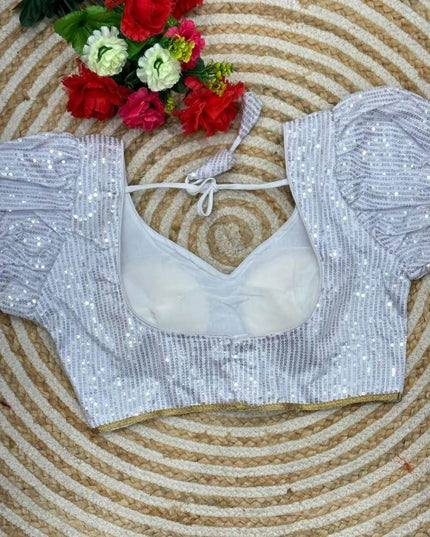 3306 sequin blouses | readymade blouse for saree - Kurti Connection USA