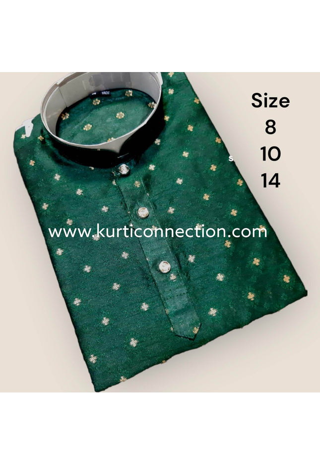 Silk kurta pajaama set for boys - Kurti Connection USA