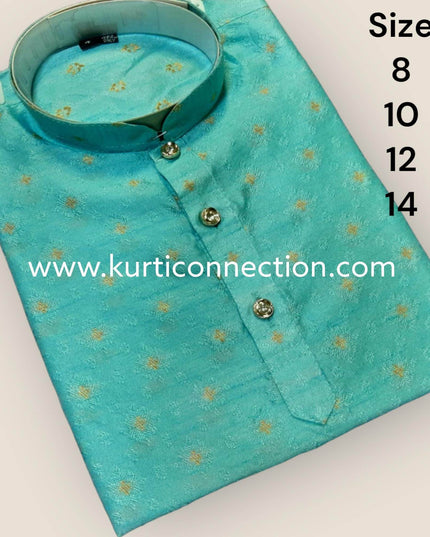 Silk kurta pajama for boys - Kurti Connection USA