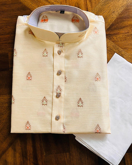 Silk kurta pajama set , Mens kurta pajaama - Kurti Connection USA