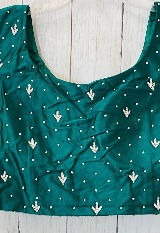 Heavy party wear blouse - Kurti Connection USA