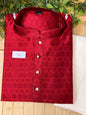 Silk kurta pajaama set - Kurti Connection USA