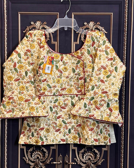 Long blouse for saree / lehenga - Kurti Connection USA