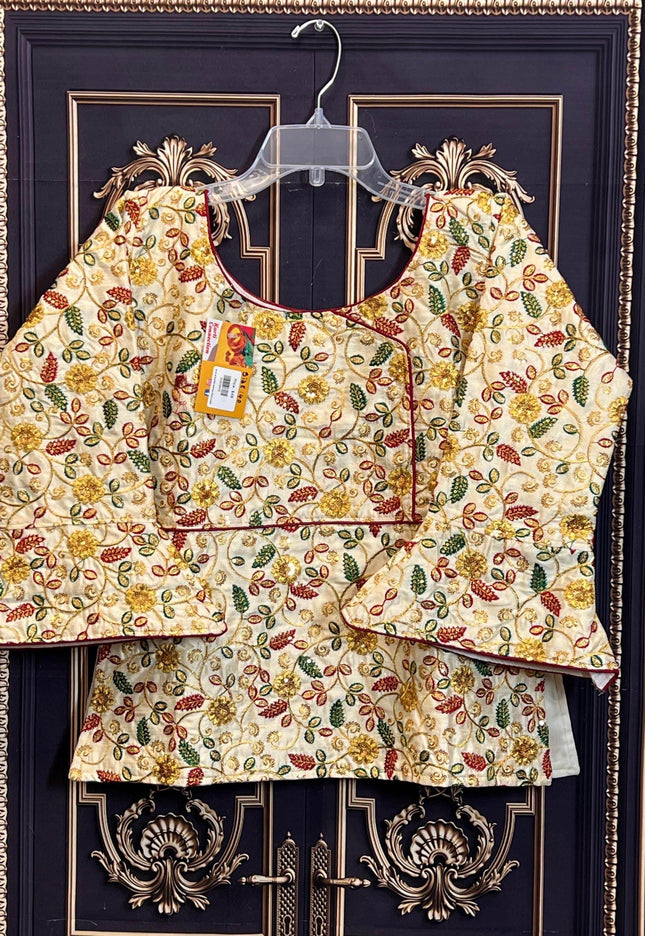 Long blouse for saree / lehenga - Kurti Connection USA