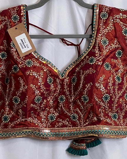 Silk blouse - Kurti Connection USA