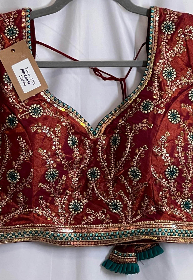 Silk blouse - Kurti Connection USA