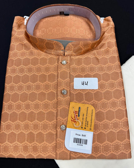 Silk kurta pajaama set - Kurti Connection USA