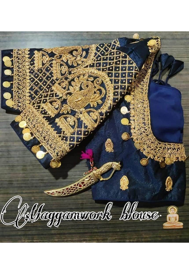 Silk blouses | Maggam work blouse - Kurti Connection USA