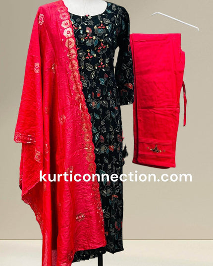 Cotton kurti set | salwar suit - Kurti Connection USA