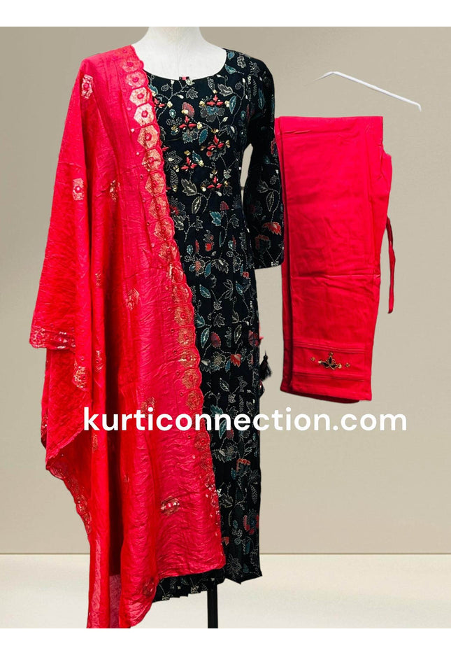 Cotton kurti set | salwar suit - Kurti Connection USA