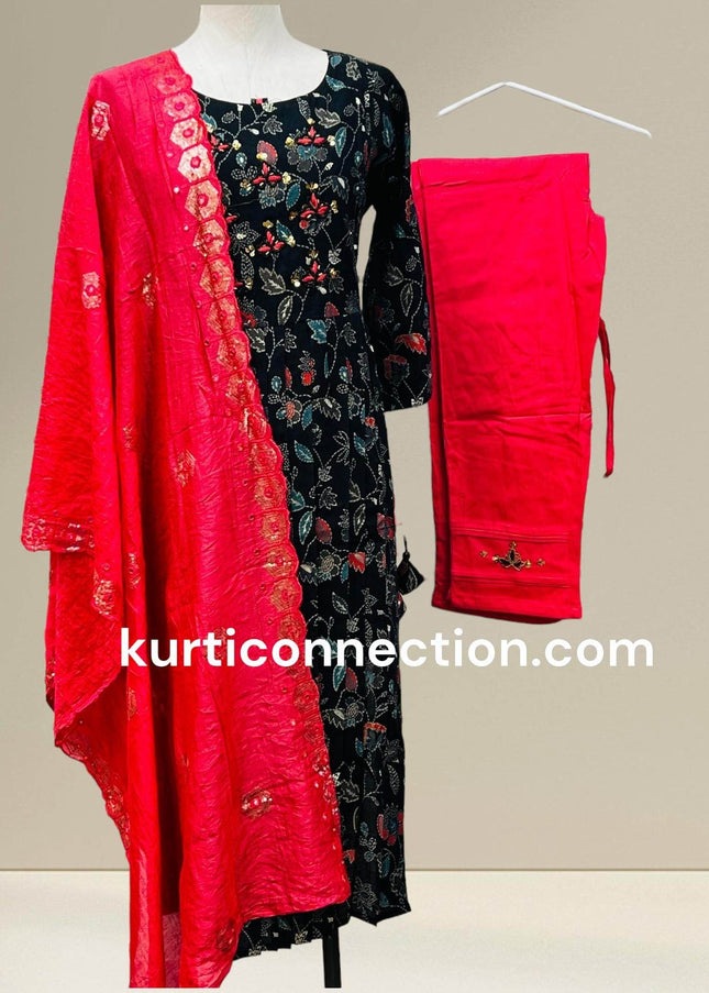 Cotton kurti set | salwar suit - Kurti Connection USA
