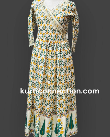 Jaipur cotton Kurti dupatta set - Kurti Connection USA