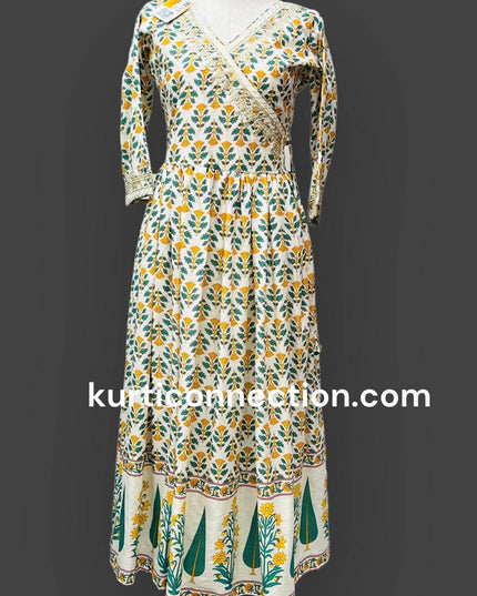 Jaipur cotton Kurti dupatta set - Kurti Connection USA