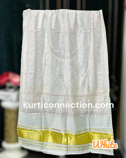 Gajji silk dupattas - Kurti Connection USA