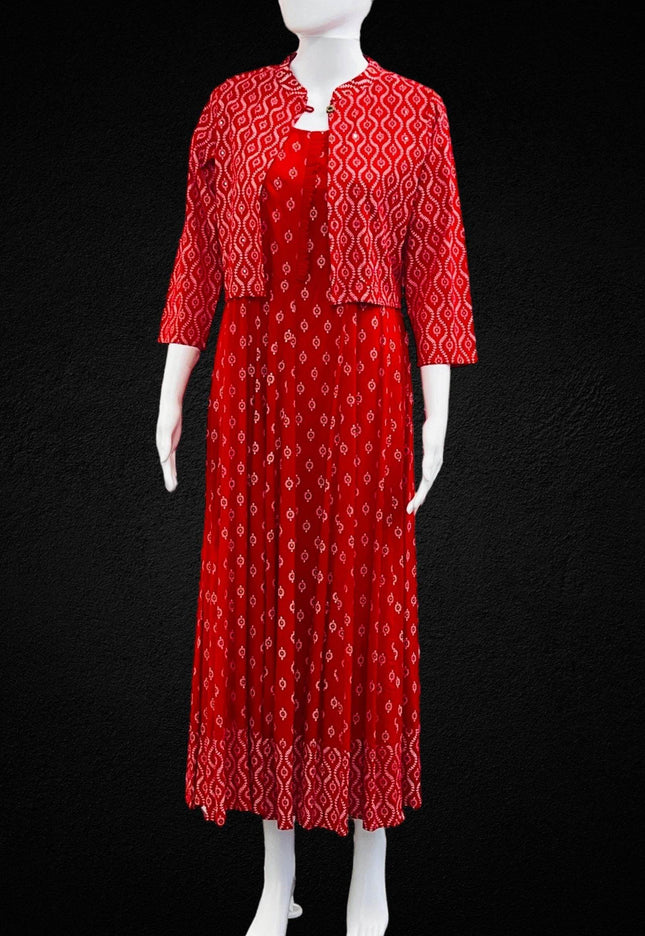 Cotton long kurti - Kurti Connection USA
