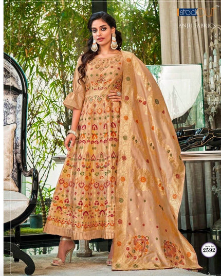 Banarasi suit | banarasi kurti dupatta set - Kurti Connection USA