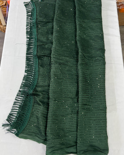 Green dupatta - Kurti Connection USA
