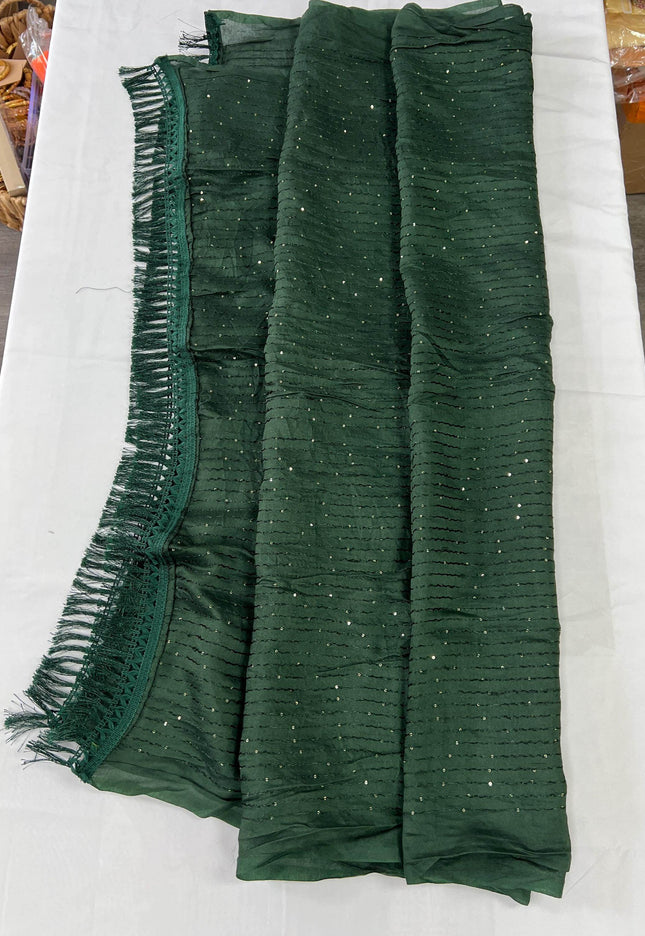Green dupatta - Kurti Connection USA