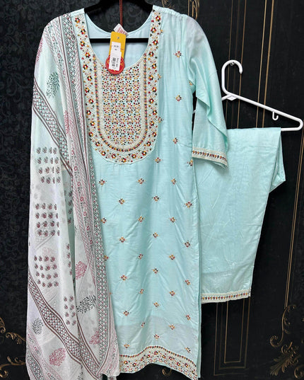 Silk Kurti set | salwar suit - Kurti Connection USA