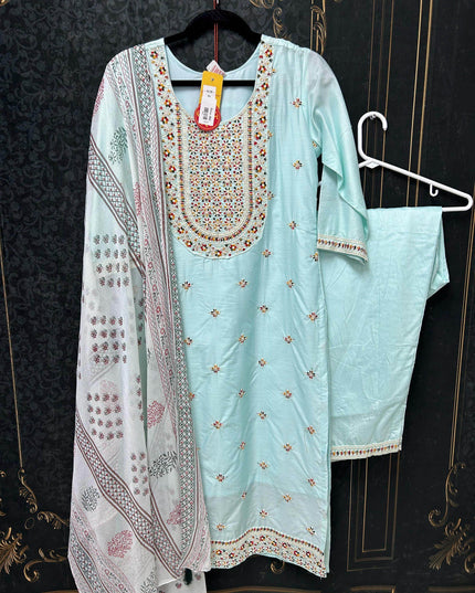 Silk Kurti set | salwar suit - Kurti Connection USA