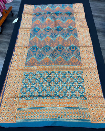 Weaving silk dupatta - Kurti Connection USA