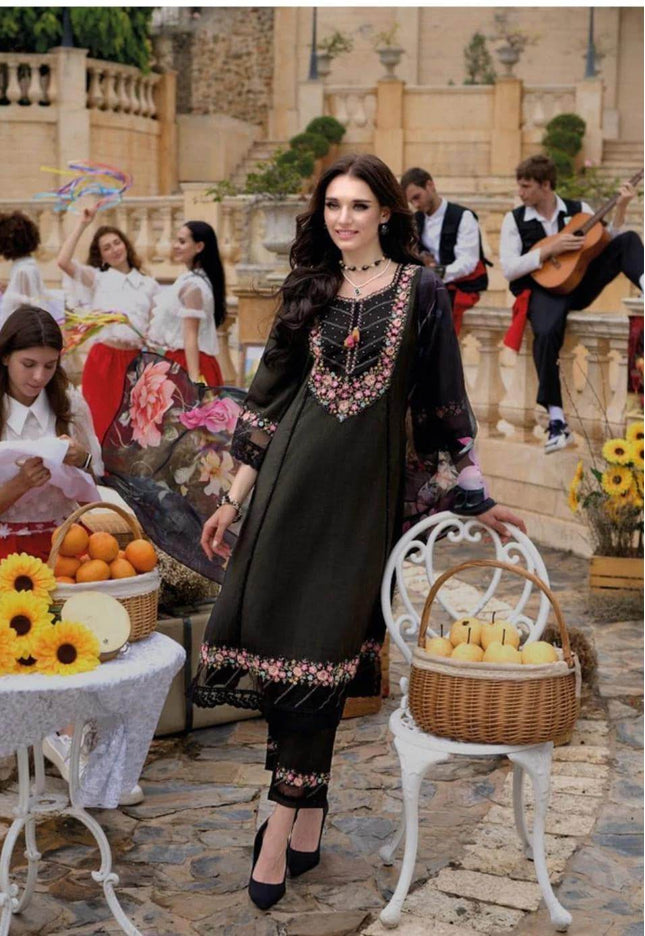 Begum | Silk party wear suits | A line kurti sets - Kurti Connection USA