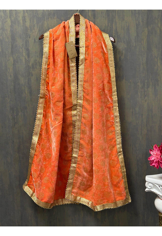 Mens dupatta | velvet dupatta - Kurti Connection USA
