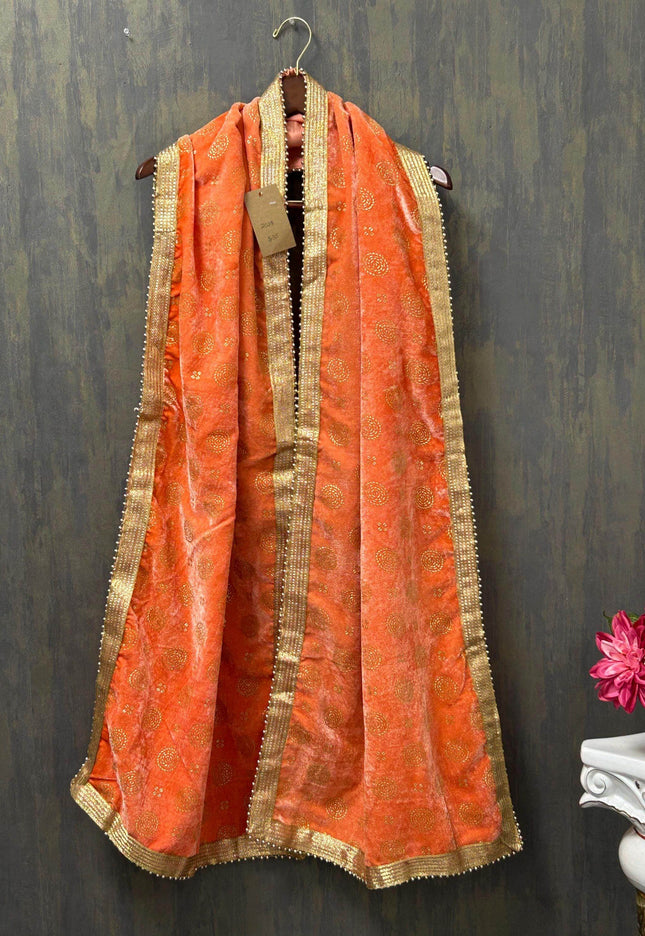 Mens dupatta | velvet dupatta - Kurti Connection USA