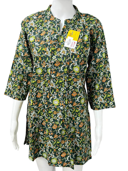 Cotton Short Kurti - Kurti Connection USA