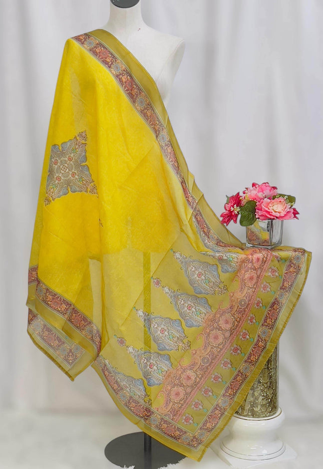 Digital print dupatta - Kurti Connection USA