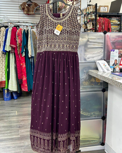 Party wear long kurti set - Kurti Connection USA