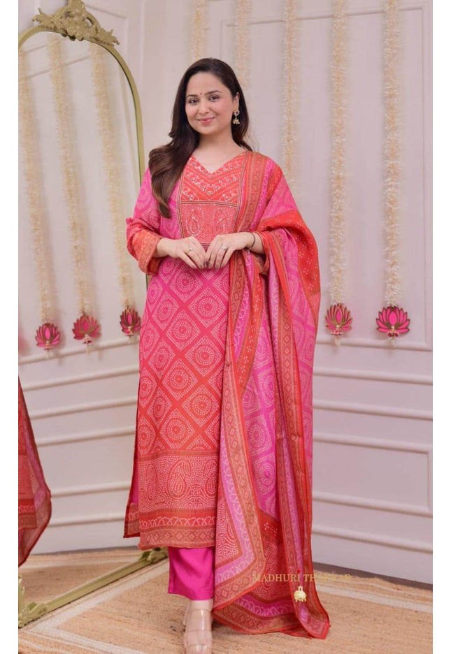 Party wear Kurti pant set - Kurti Connection USA