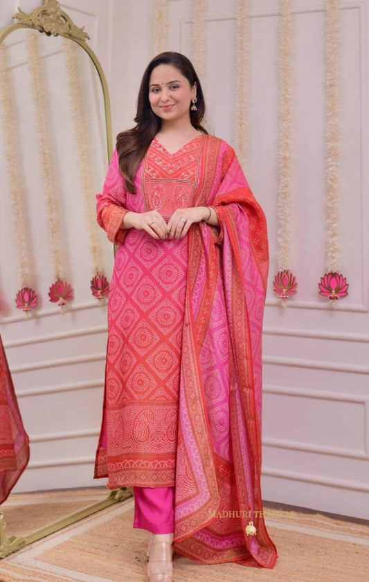 Party wear Kurti pant set - Kurti Connection USA