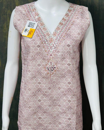 Sequin Chikankari kurti - Kurti Connection USA