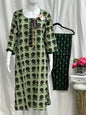 Cotton Kurti pant set - Kurti Connection USA