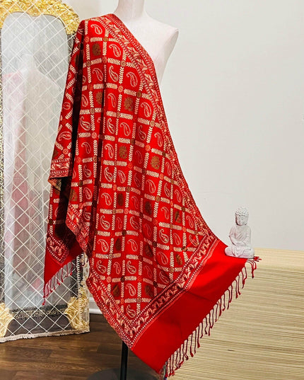 Pashmina shawl, woolen stole for women , woolen shawl, dupatta - Kurti Connection USA