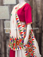 Gamthi work chaniya Choli | heavy dupatta - Kurti Connection USA
