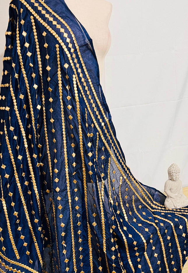 Chiffon silk dupatta - Kurti Connection USA