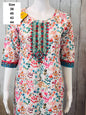 Chikankari kurti - Kurti Connection USA