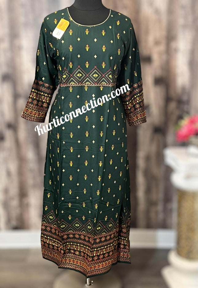 Plus size kurtis - Kurti Connection USA