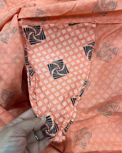 Soft cotton kurti | short sleeves attached inside - Kurti Connection USA