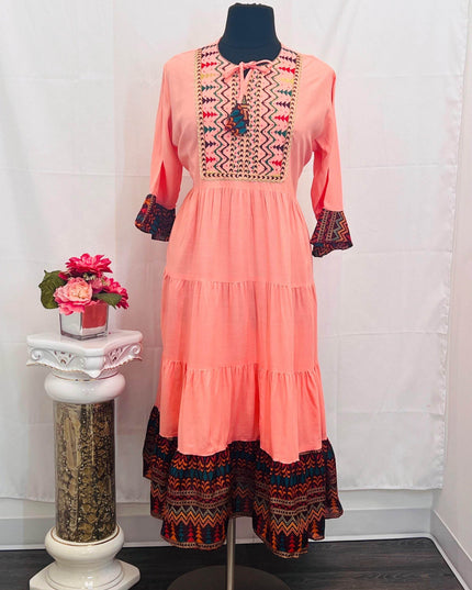 Rayon kurti / plus size kurtis - Kurti Connection USA